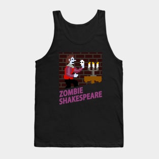 Zombie Shakespeare - Lost Video Game Archives Tank Top